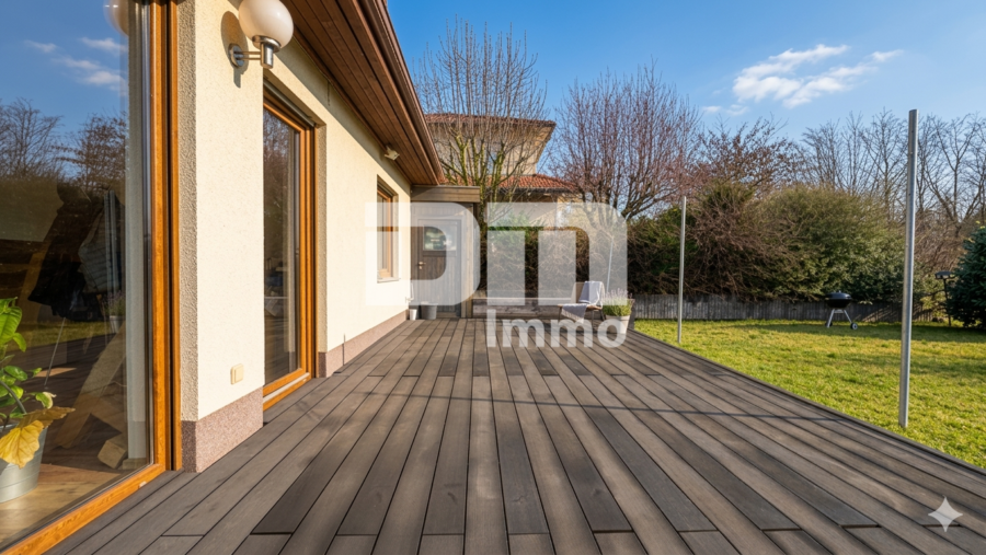 (R)eserviert!Modernes Wohnerlebnis mit großer Terrasse + Carport - EG Terrasse / Gartenbereich